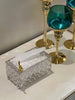 Luxury Crystal Transparent Tissue Box Holder